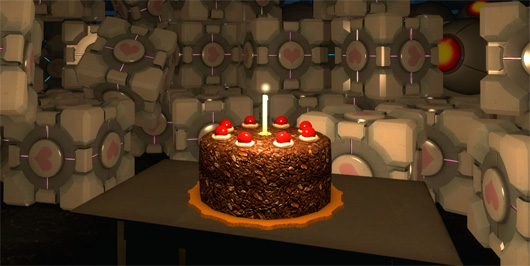 Portal Cake