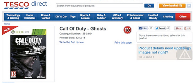 Call of Duty Ghosts