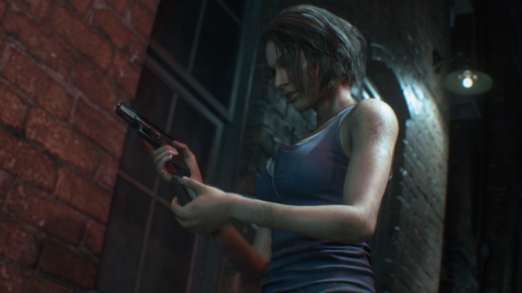 Jill Valentine in Resident Evil 3.