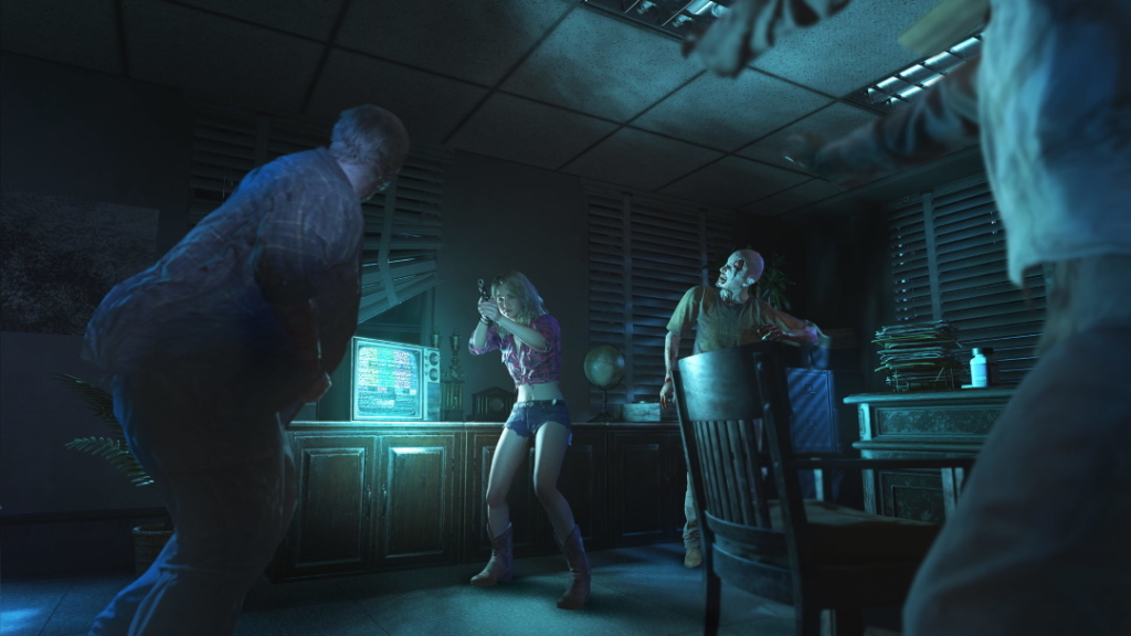 Resident Evil: Resistance multiplayer mode in RE3.