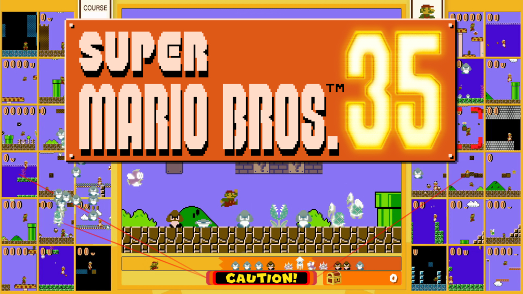 Super Mario Bros. 35 on Nintendo Switch.