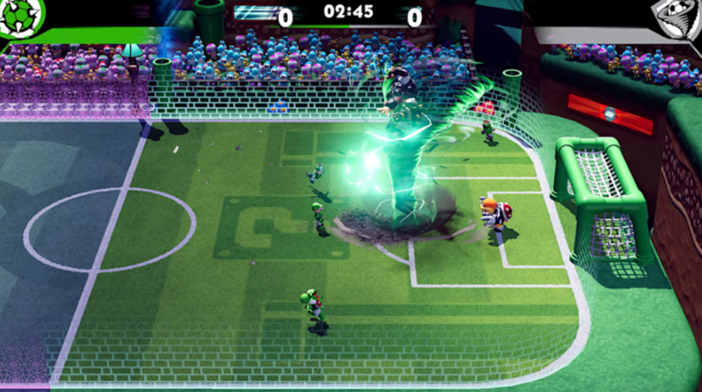 Mario Strikers: Battle League Gameplay