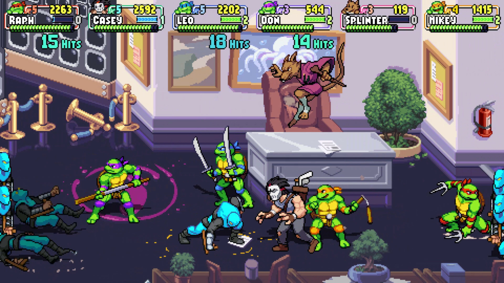 Teenage Mutant Ninja Turtles: Shredder's Revenge Gameplay